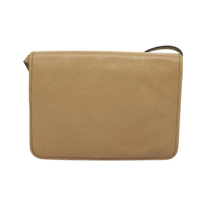Christian Dior Vintage Leather, Beige, Leather, Shoulder Bag