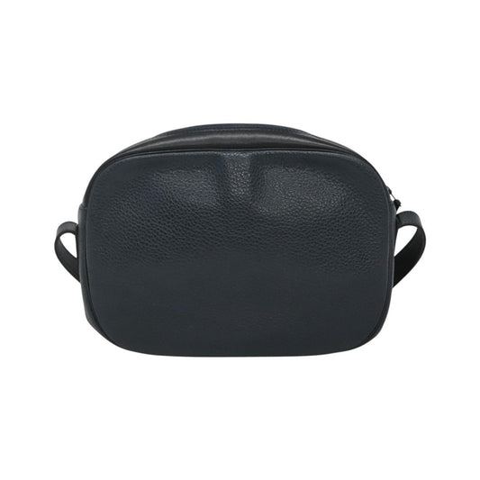 Christian Dior Vintage Leather, Navy, Leather, Shoulder Bag