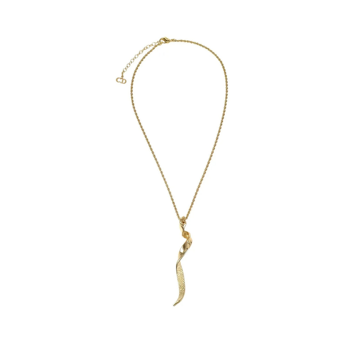 Christian Dior Vintage pendant necklace Metal, Gold, Gold Plated, Necklace
