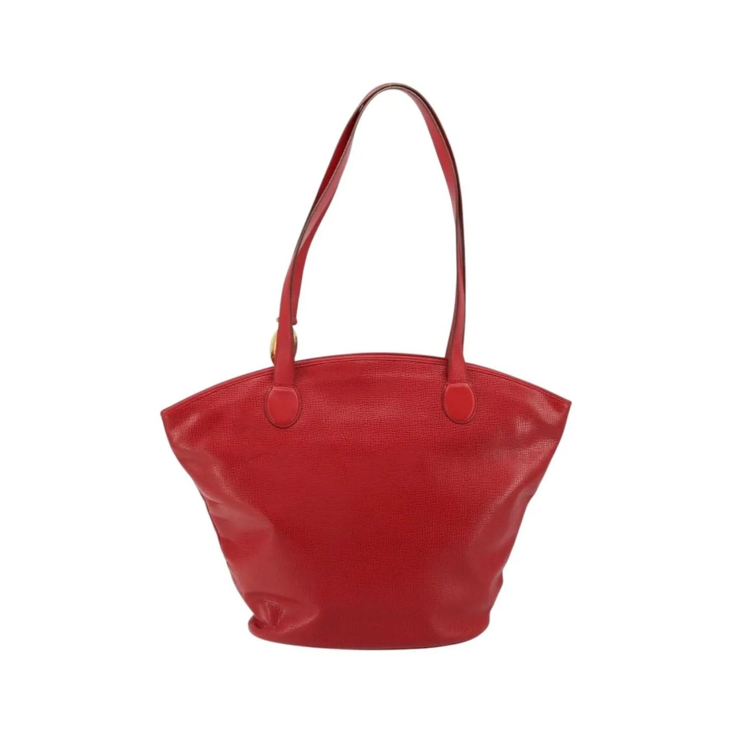 Christian Dior Vintage Tote Leather, Red, Leather, Tote Bag
