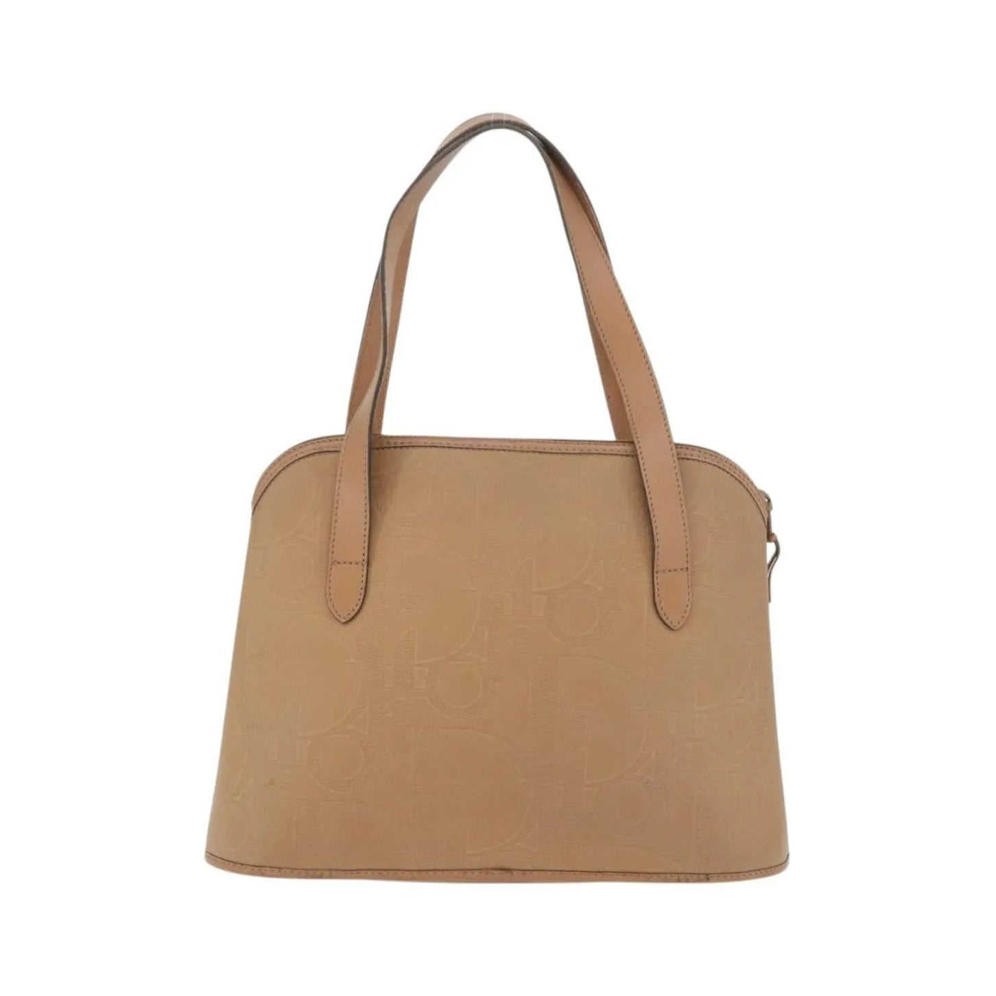 Christian Dior Vintage Trotter Canvas, Beige, Canvas, Handbag