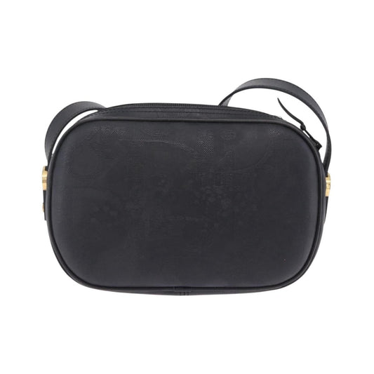 Christian Dior Vintage Trotter Canvas, Black, Canvas, Shoulder Bag