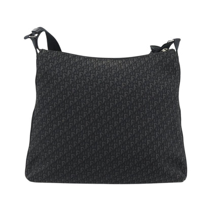 Christian Dior Vintage Trotter Canvas, Black, Canvas, Crossbody Bag