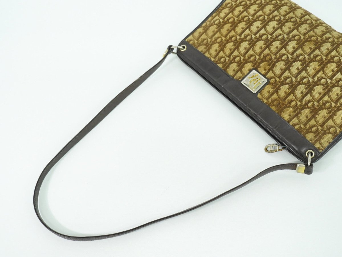 Christian Dior Vintage Trotter Crossbody Bag - Brandsamsara
