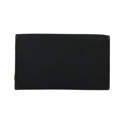 Christian Dior Vintage Trotteur Chain Canvas, Black, Canvas, Shoulder Bag
