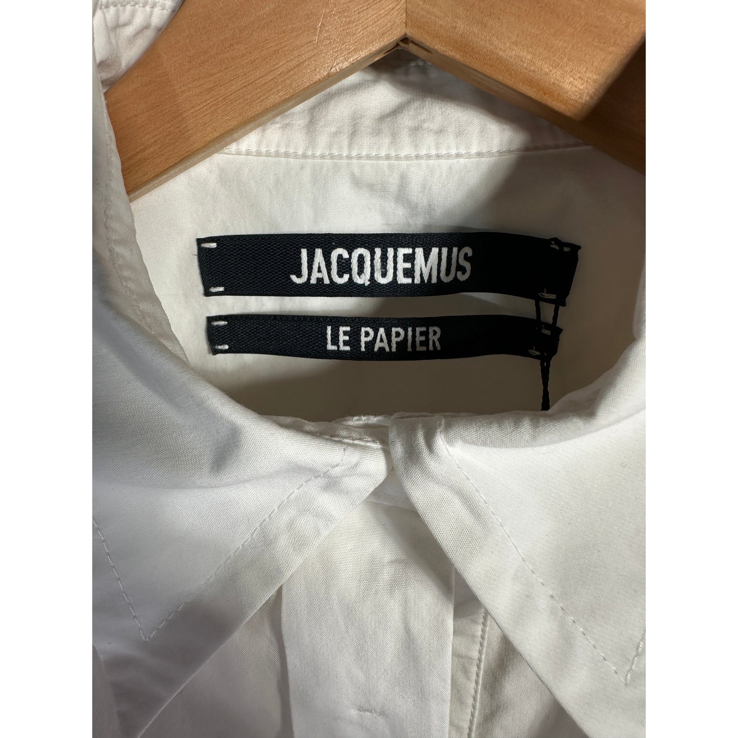 JACQUEMUS La Chemise Cinta Corset Top 40 L