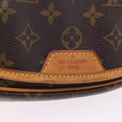 Louis Vuitton Menilmontant Monogram Canvas, Brown, Canvas, Handbag