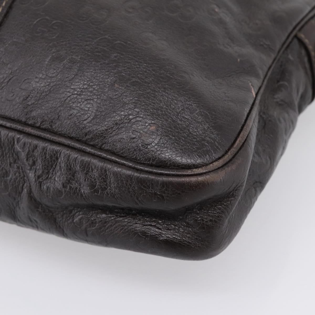 Gucci Eden Guccissima Leather, Brown, Leather, Briefcase