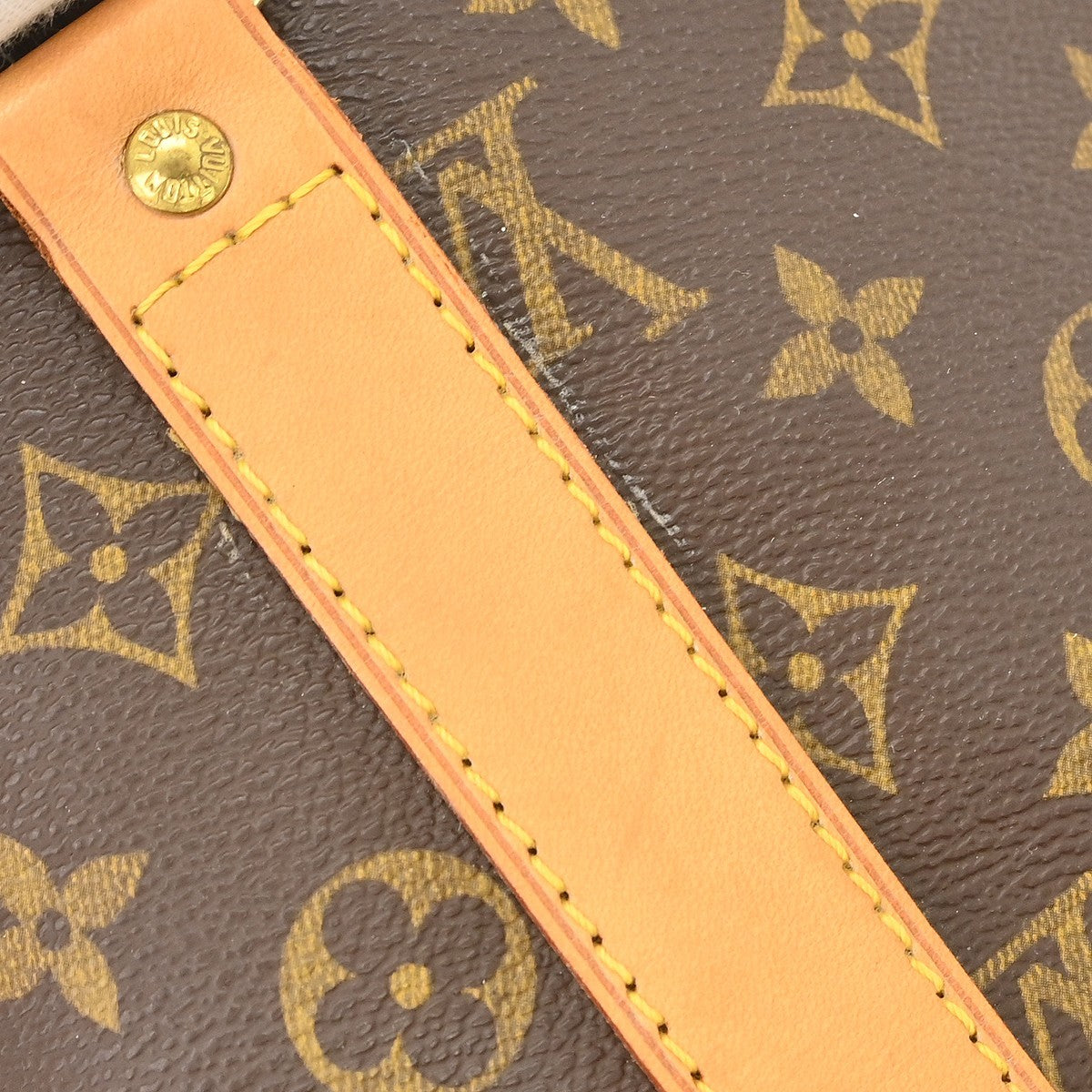 Louis Vuitton Keepall Monogram Canvas, Brown, Canvas, Travel Bag