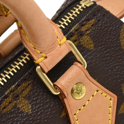 Louis Vuitton Speedy Mini HL Monogram Canvas, Brown, Canvas, Handbag