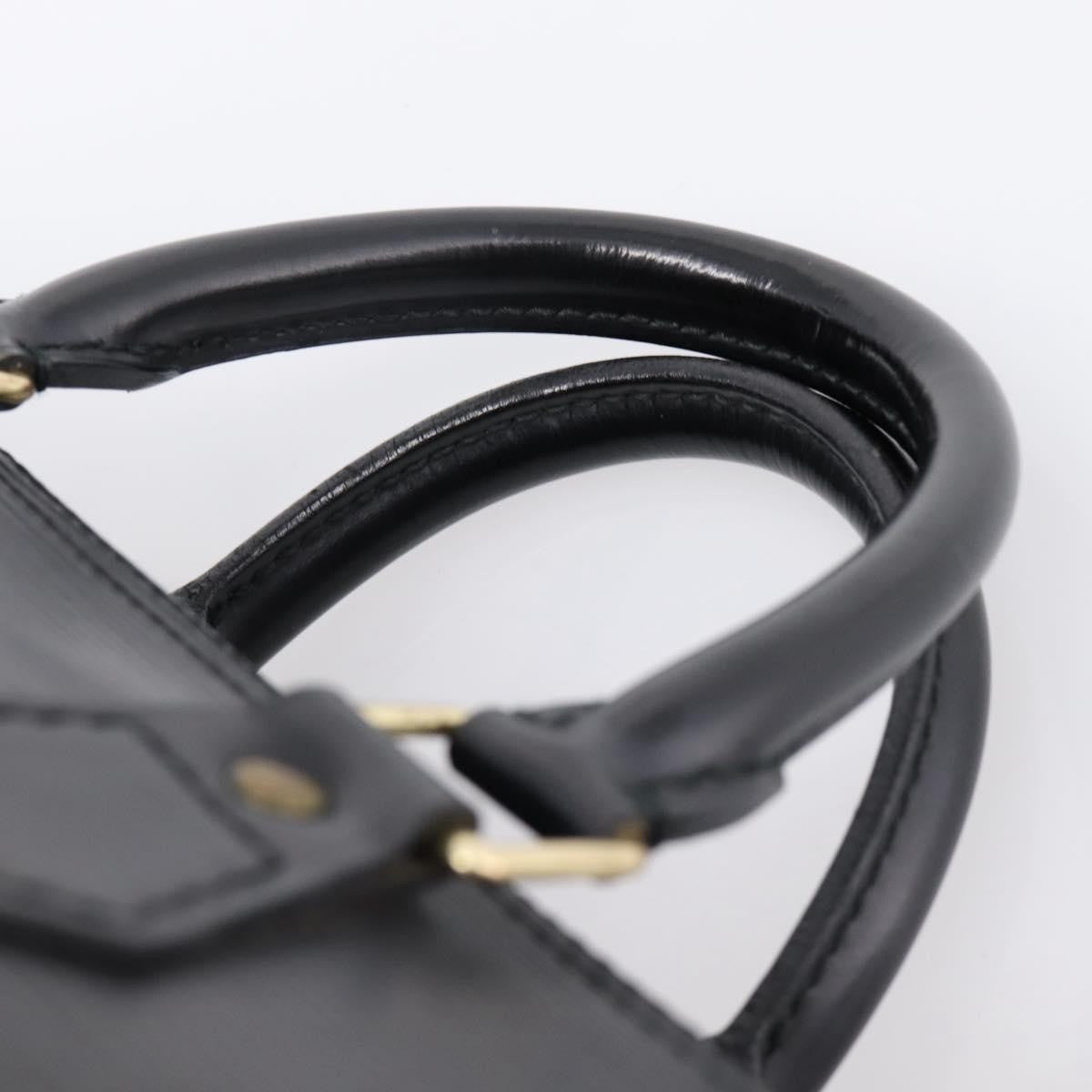 Louis Vuitton Speedy Epi Leather, Black, Leather, Handbag