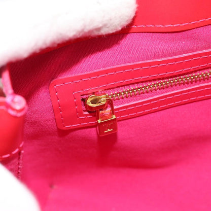 Louis Vuitton Wilshire Monogram Vernis, Pink, Patent Leather, Handbag