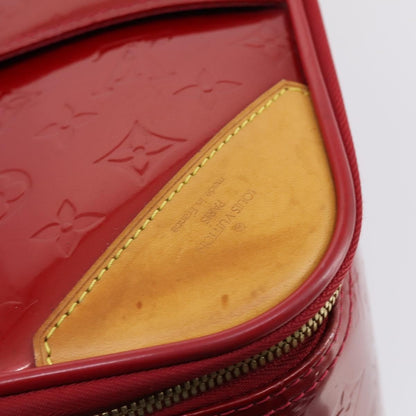 Louis Vuitton Pegase Luggage Monogram Vernis, Red, Patent Leather, Travel Bag