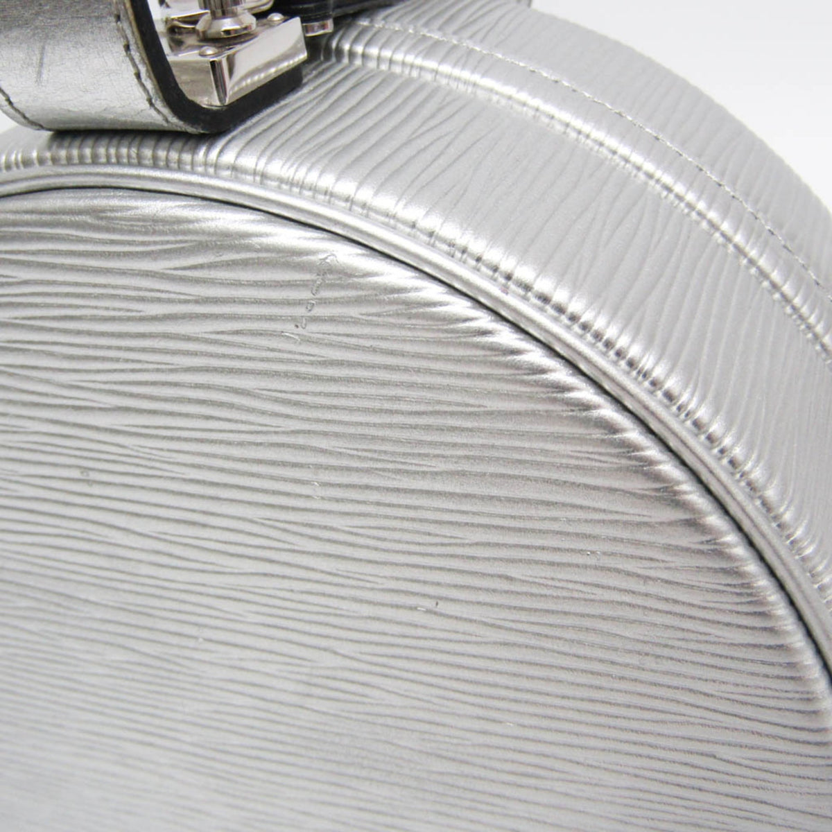 Louis Vuitton Petite Boite Chapeau Epi Leather, Silver, Leather, Handbag
