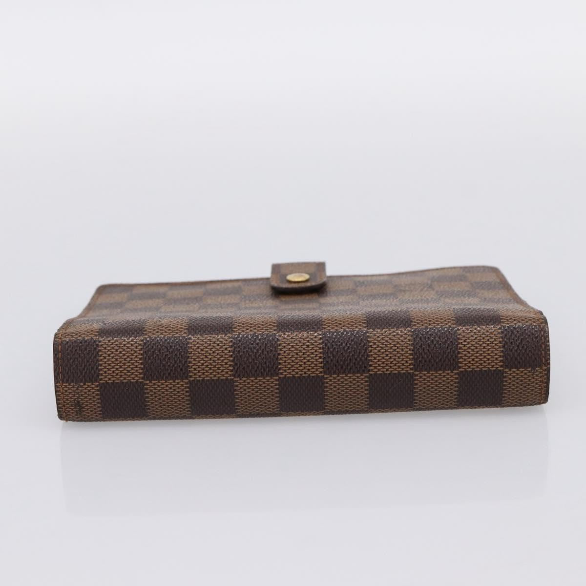 Louis Vuitton Agenda Cover Damier Canvas, Brown, Canvas, Wallet