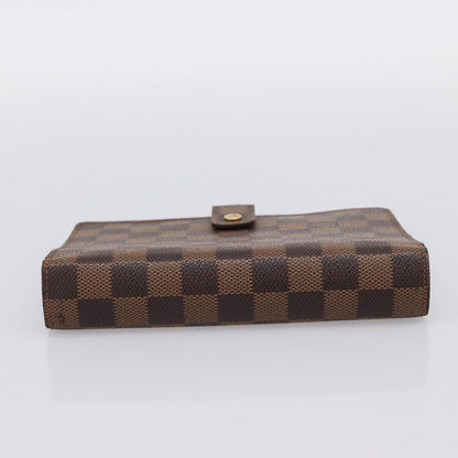 Louis Vuitton Agenda Cover Damier Canvas, Brown, Canvas, Wallet
