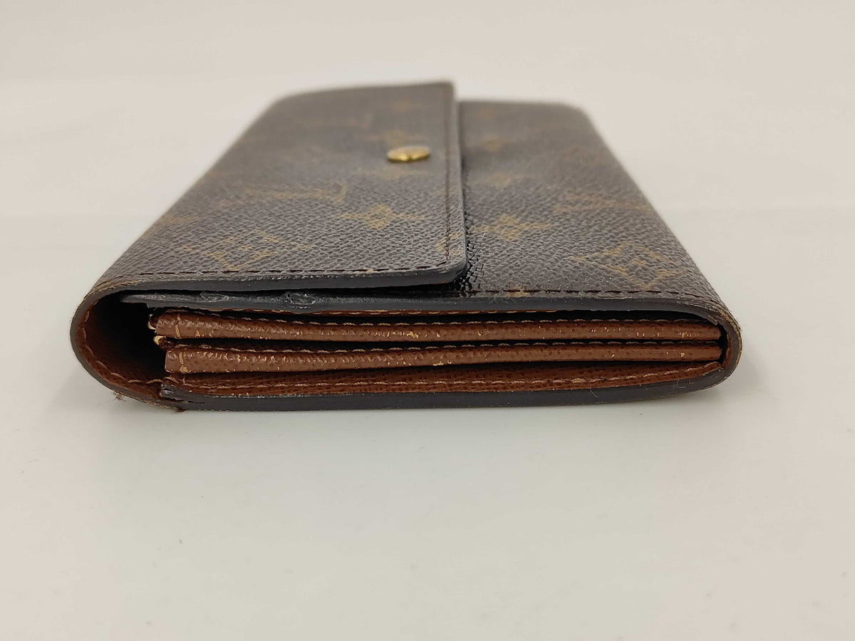 Louis Vuitton Sarah Wallet NM Monogram Canvas, Brown, Canvas, Wallet