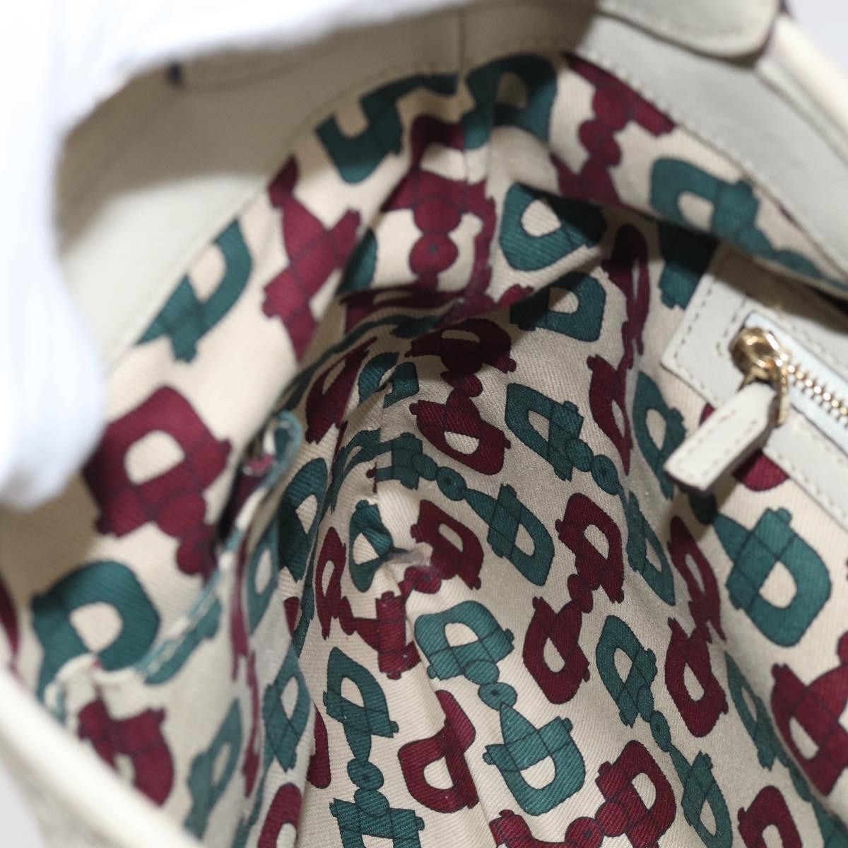 Gucci Jackie Leather, Beige, Canvas, Tote Bag