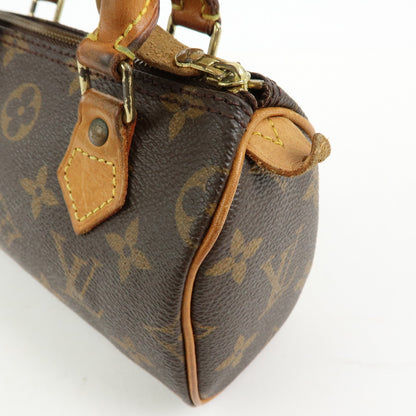 Louis Vuitton Speedy Mini HL Monogram Canvas, Brown, Canvas, Handbag