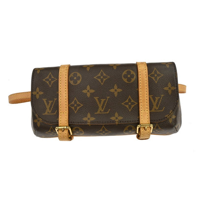 Louis Vuitton Marelle Waist Monogram Canvas, Brown, Canvas, Clutch