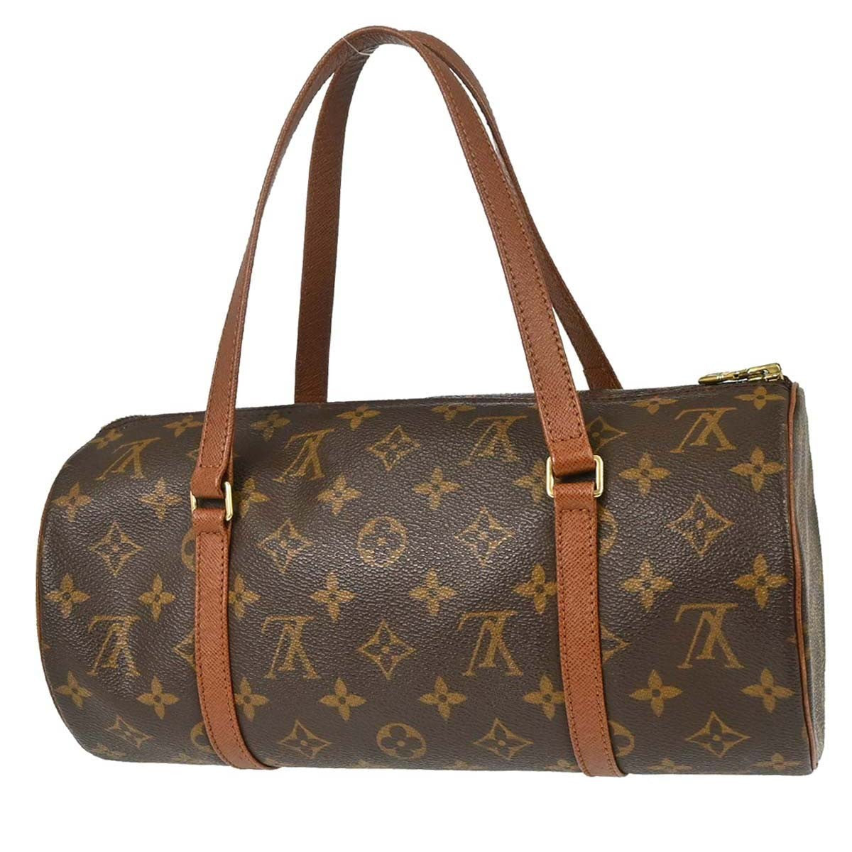 Louis Vuitton Papillon Monogram Canvas, Brown, Canvas, Handbag