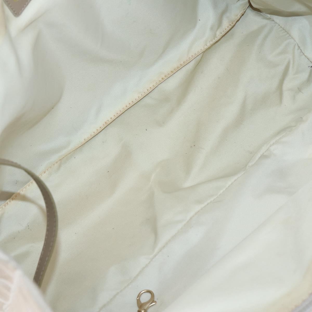 Chanel Travel Line Tote Nylon, Beige, Nylon, Travel bag