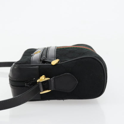 Gucci Ophidia GG Canvas, Black, Canvas, Shoulder Bag