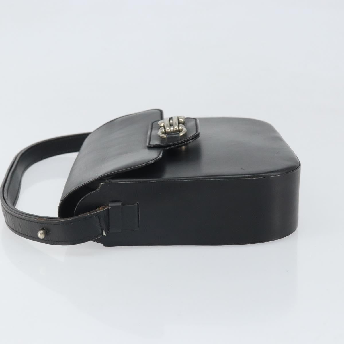 Christian Dior Shoulder Leather, Black, Leather, Shoulder Bag