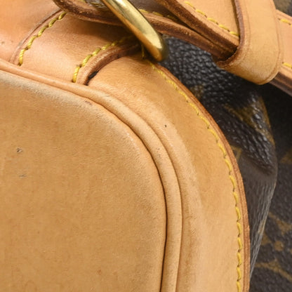 Louis Vuitton Vintage Montsouris Monogram Canvas, Brown, Canvas, Backpack