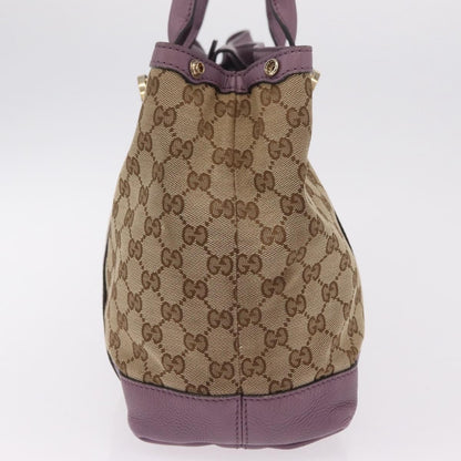 Gucci Miss GG GG Canvas with Leather, Beige, Canvas, Tote Bag