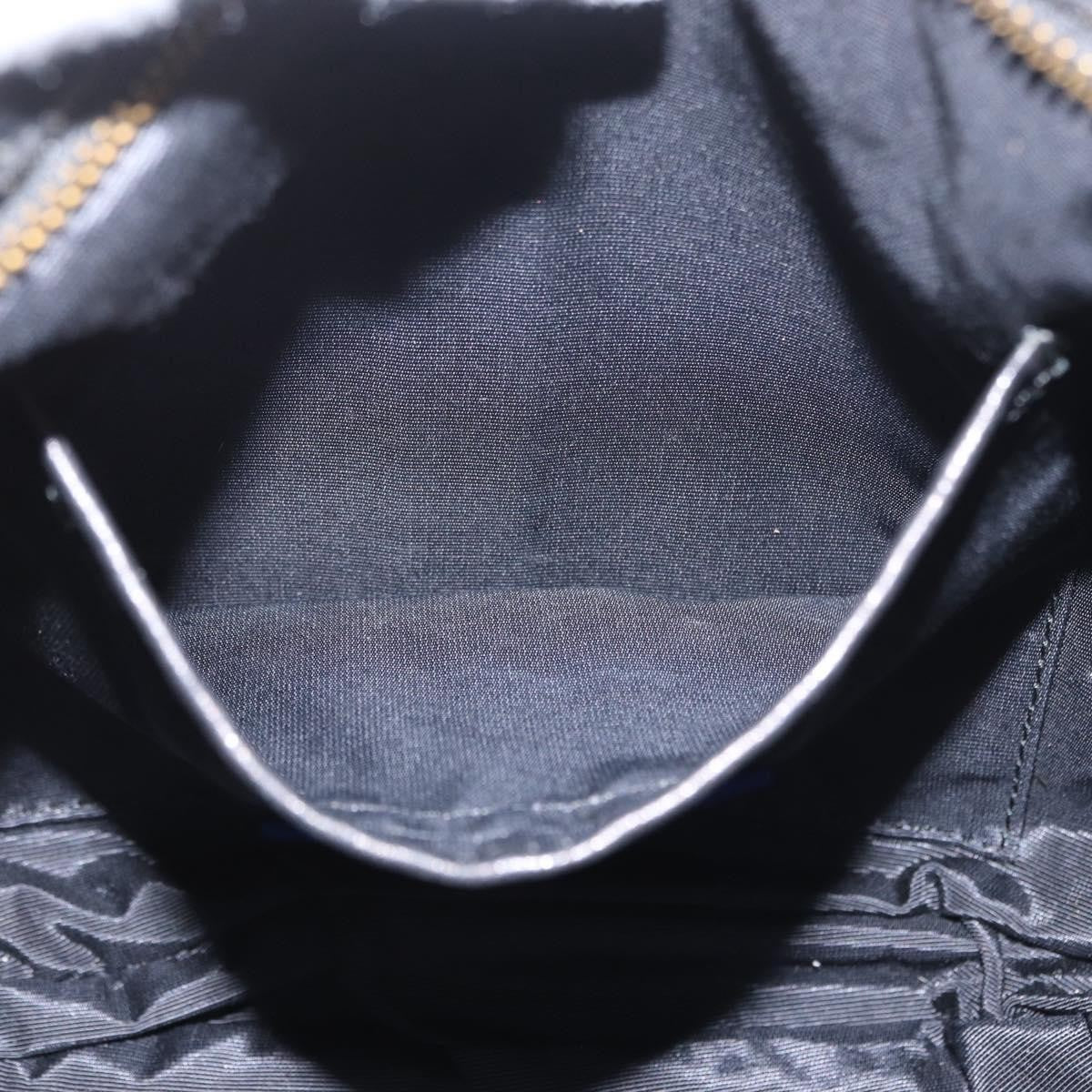 Burberry Blue Label Canvas, Black, Canvas, Shoulder Bag