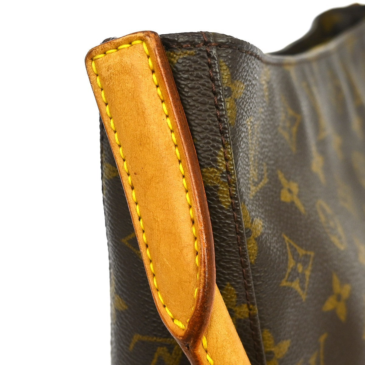 Louis Vuitton Looping Monogram Canvas, Brown, Canvas, Handbag