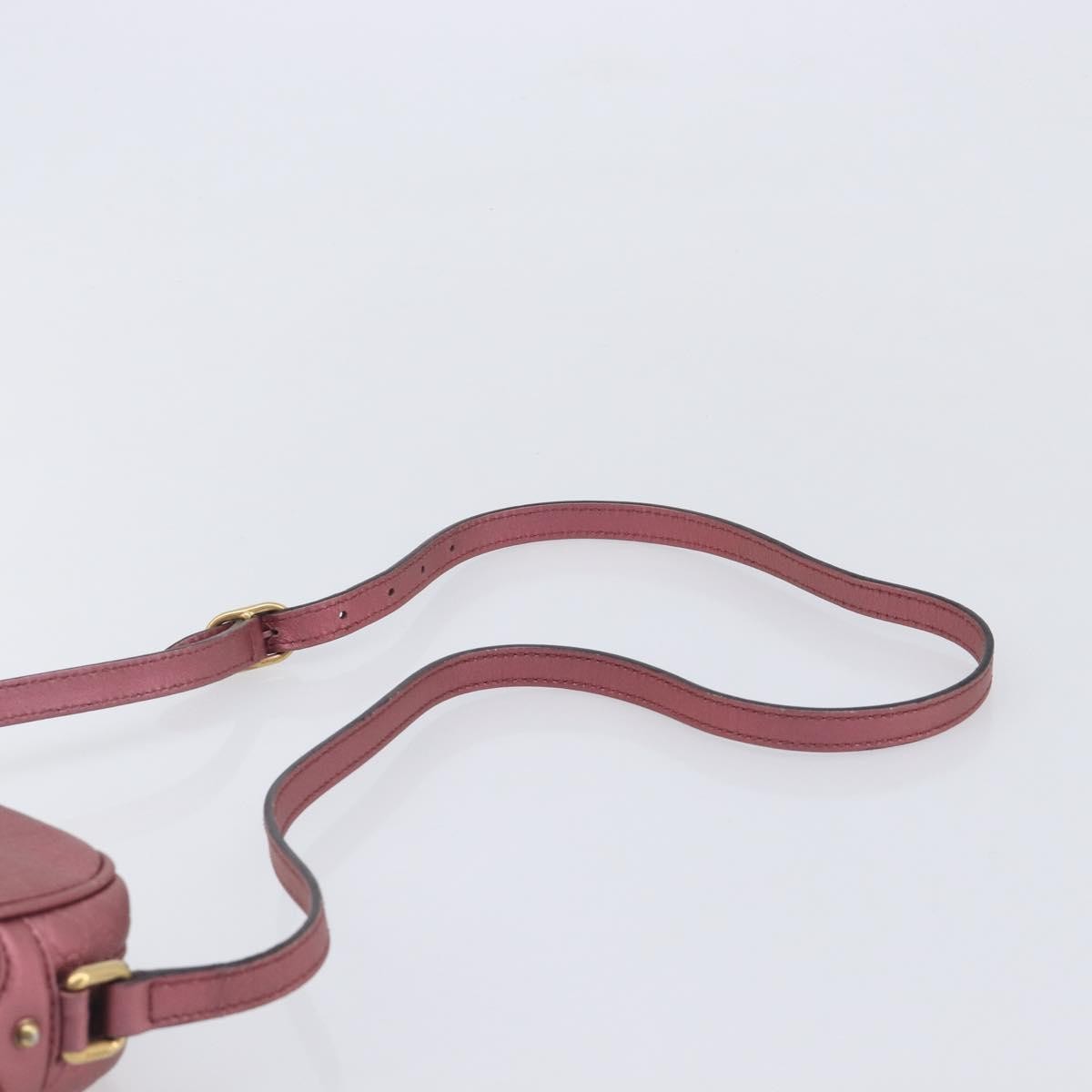Gucci Sunshine Disco Microguccissima Leather, Pink, Leather, Crossbody Bag