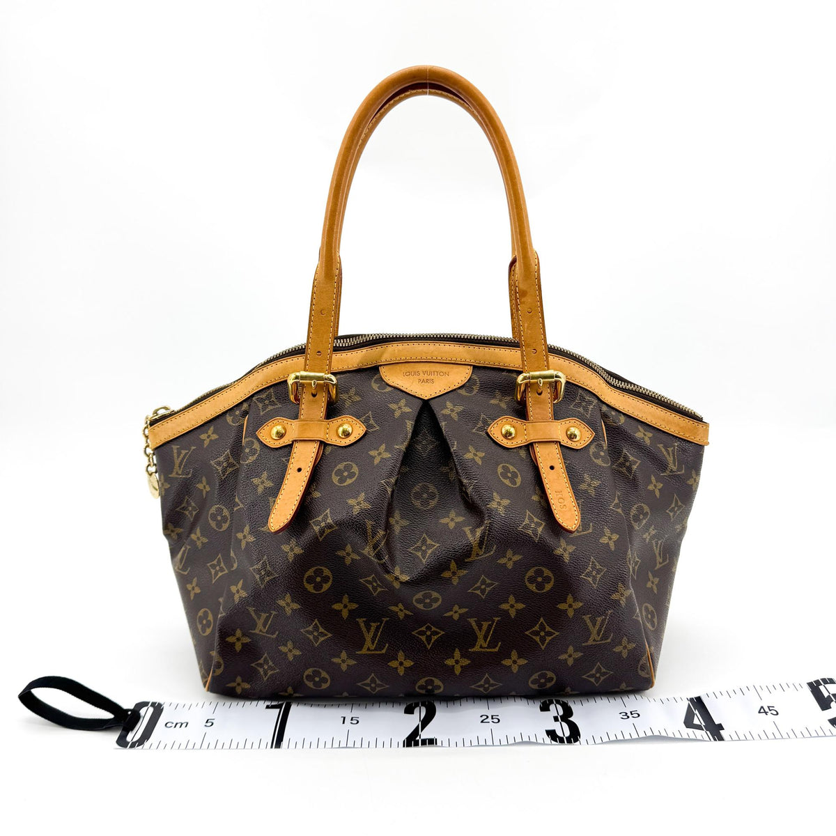 Louis Vuitton Tivoli Monogram Canvas, Brown, Canvas, Handbag
