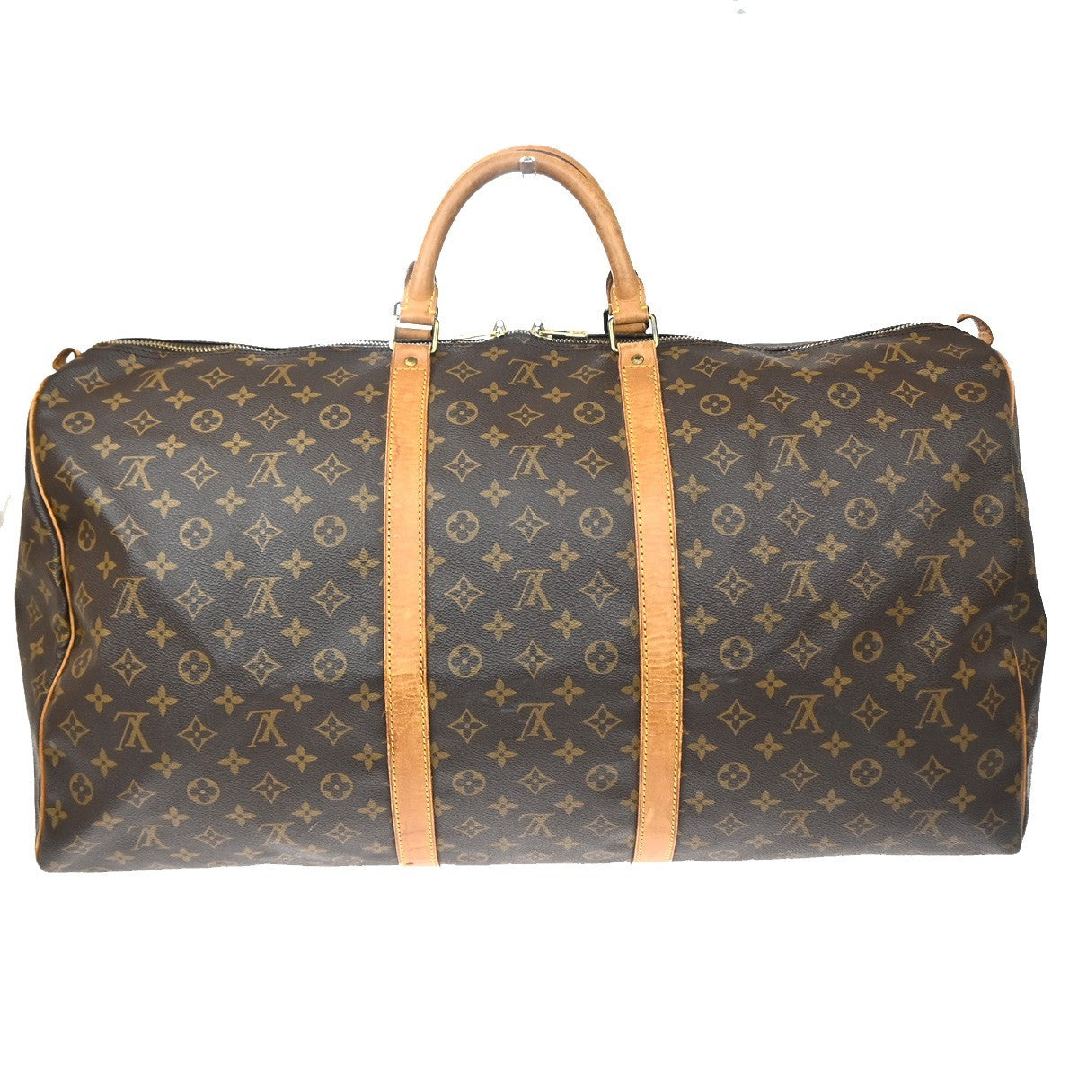 Louis Vuitton Keepall Monogram Canvas, Brown, Canvas, Travel Bag