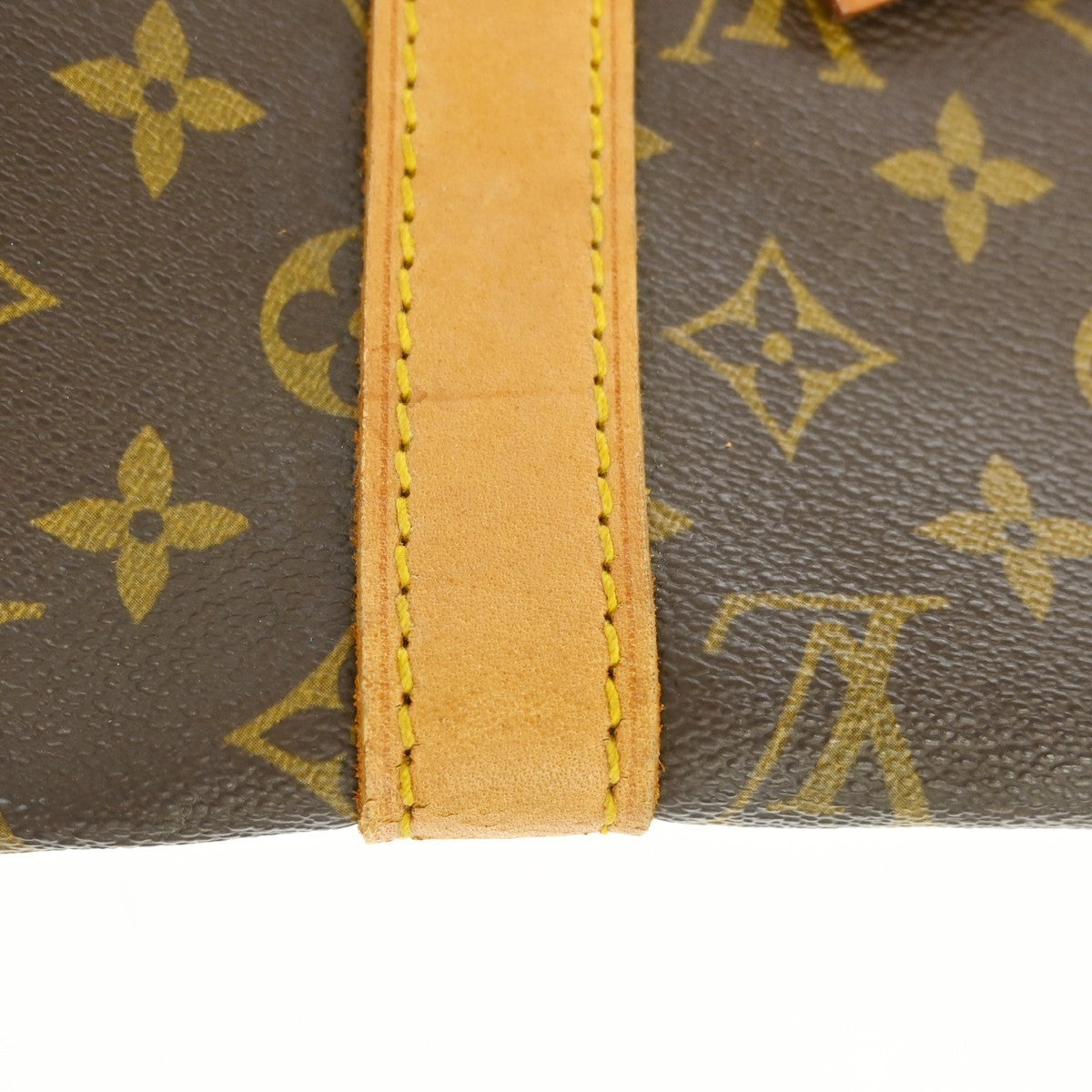 Louis Vuitton Keepall Monogram Canvas, Brown, Canvas, Travel Bag
