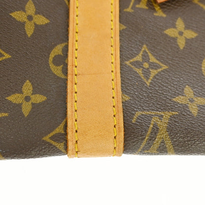 Louis Vuitton Keepall Monogram Canvas, Brown, Canvas, Travel Bag