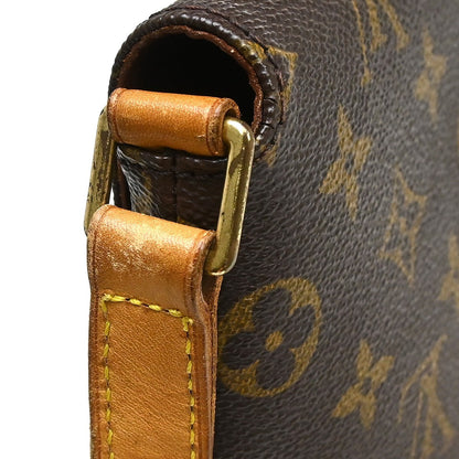Louis Vuitton Musette Tango Monogram Canvas, Brown, Canvas, Shoulder Bag
