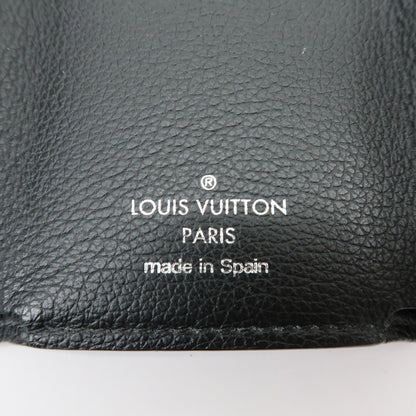 Louis Vuitton Lockmini Leather, Black, Leather, Wallet