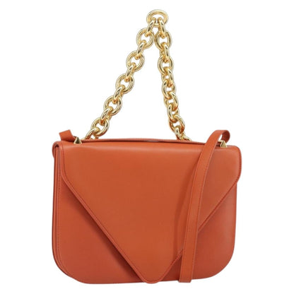 Bottega Veneta Mount Leather, Brown, Leather, Shoulder Bag