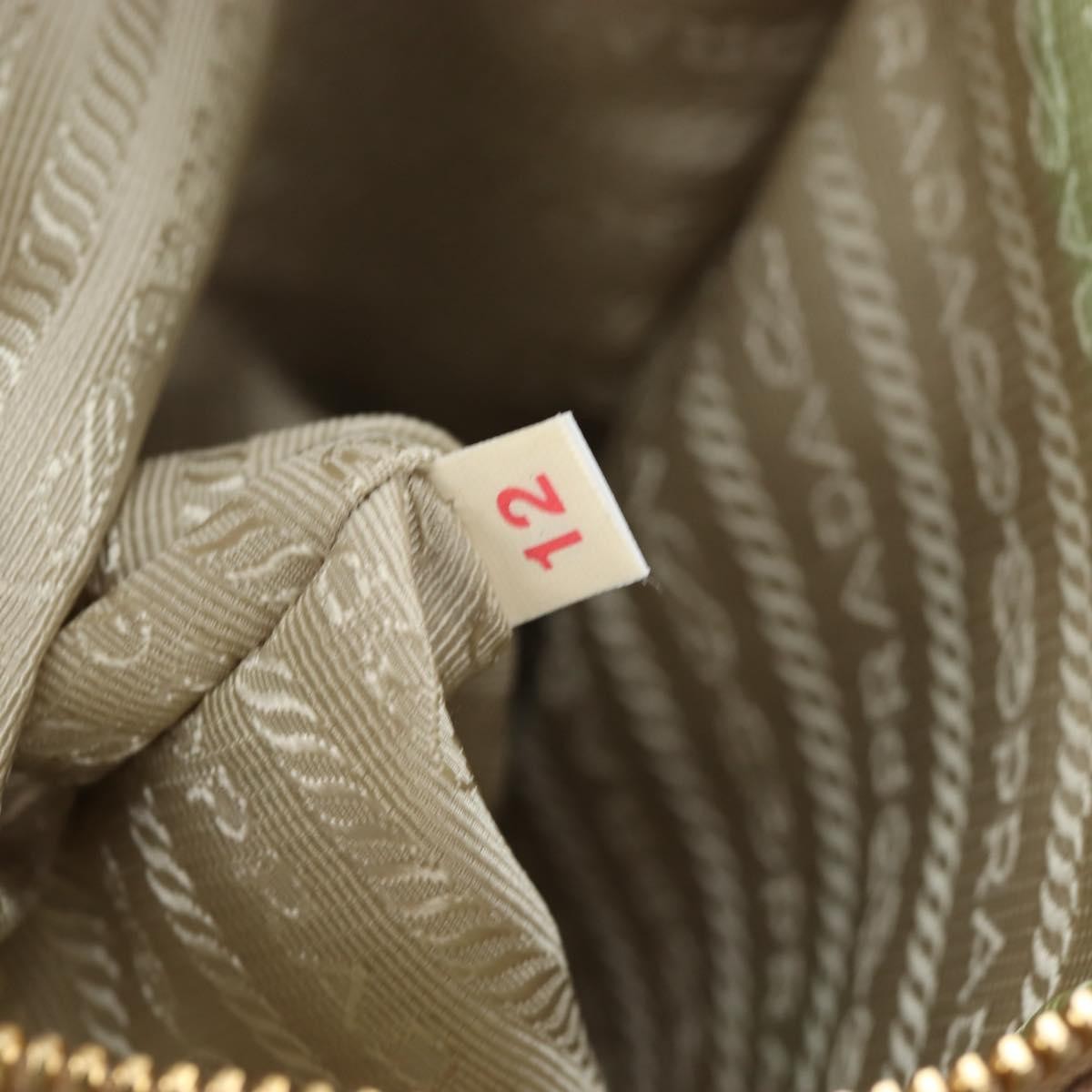 Prada Tote Leather, Beige, Leather, Tote Bag