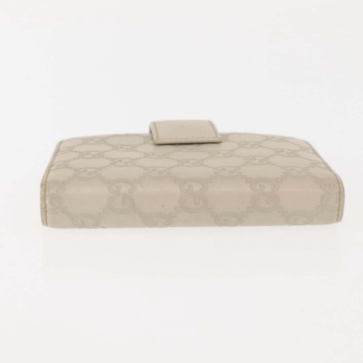 Gucci Ring Agenda Cover Guccissima Leather, Beige, Leather, Briefcase