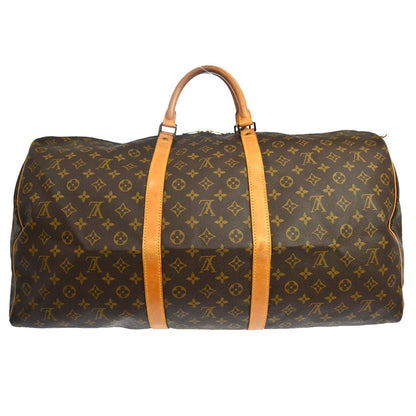 Louis Vuitton Keepall Monogram Canvas, Brown, Canvas, Travel Bag