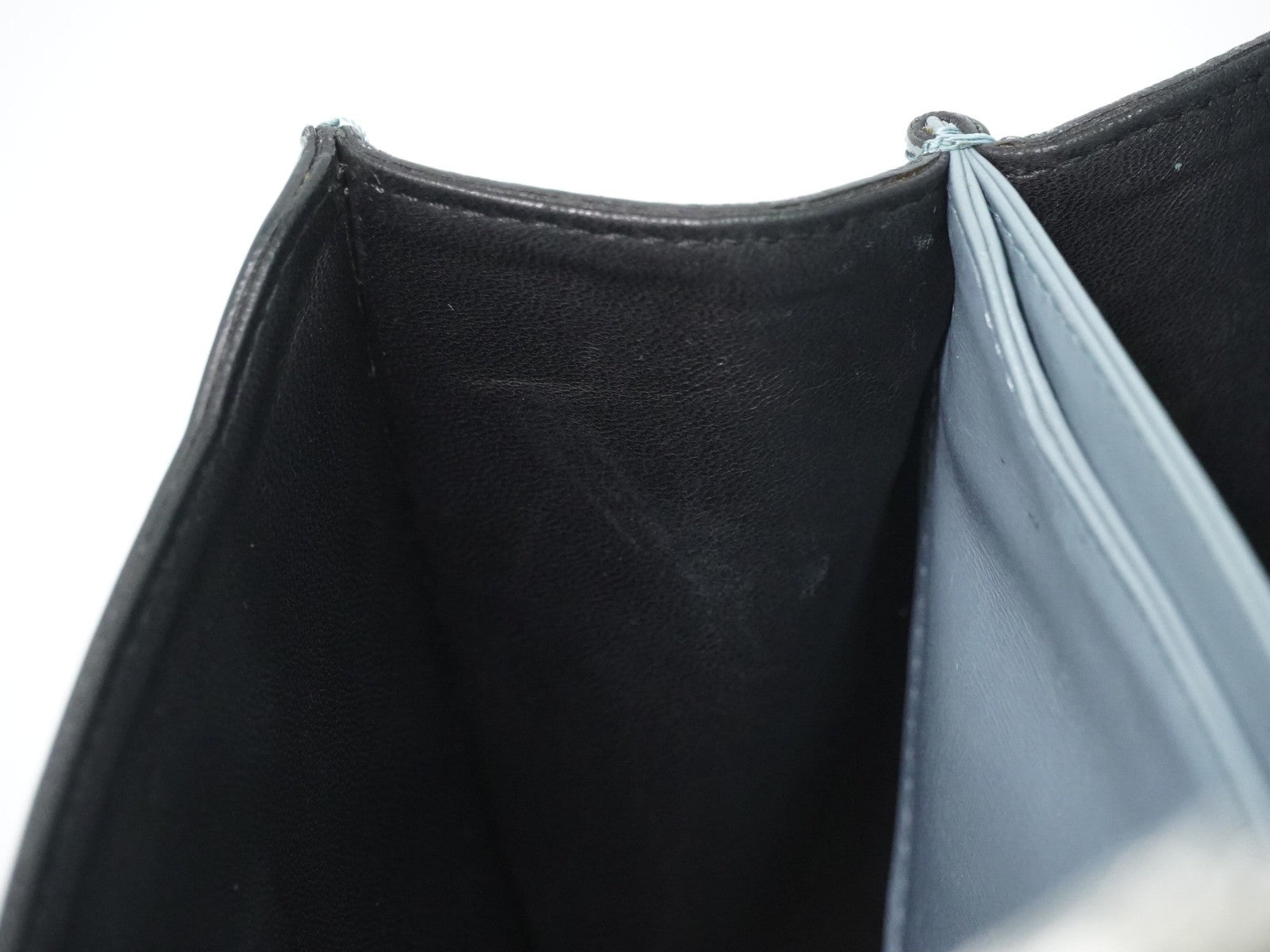 Loewe Barcelona Leather, Blue, Leather, Shoulder Bag