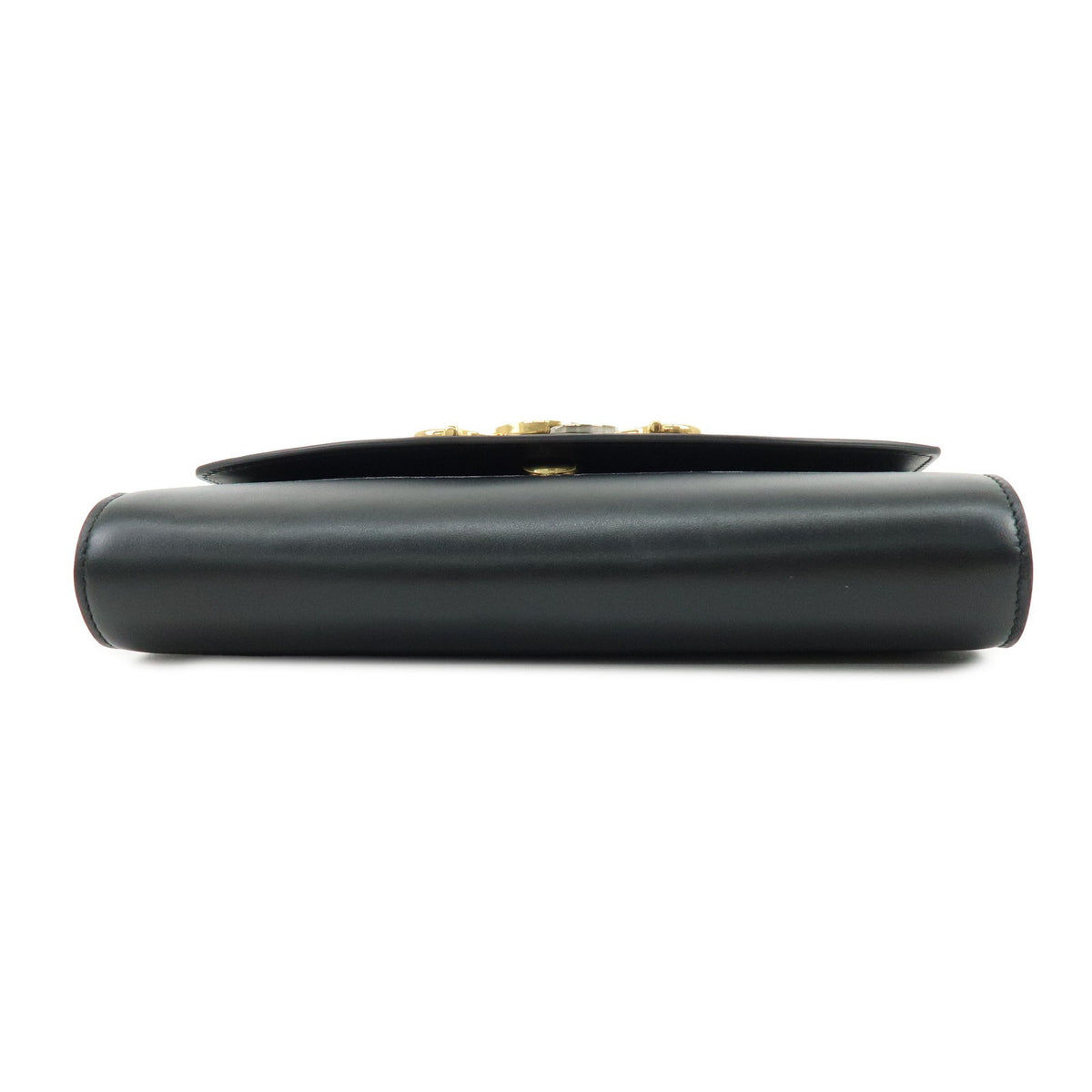 Gucci Zumi Leather, Black, Leather, Shoulder Bag