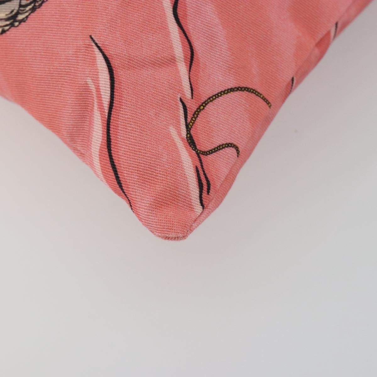 Loewe Paula Drawstring Printed Canvas, Pink, Canvas, Clutch