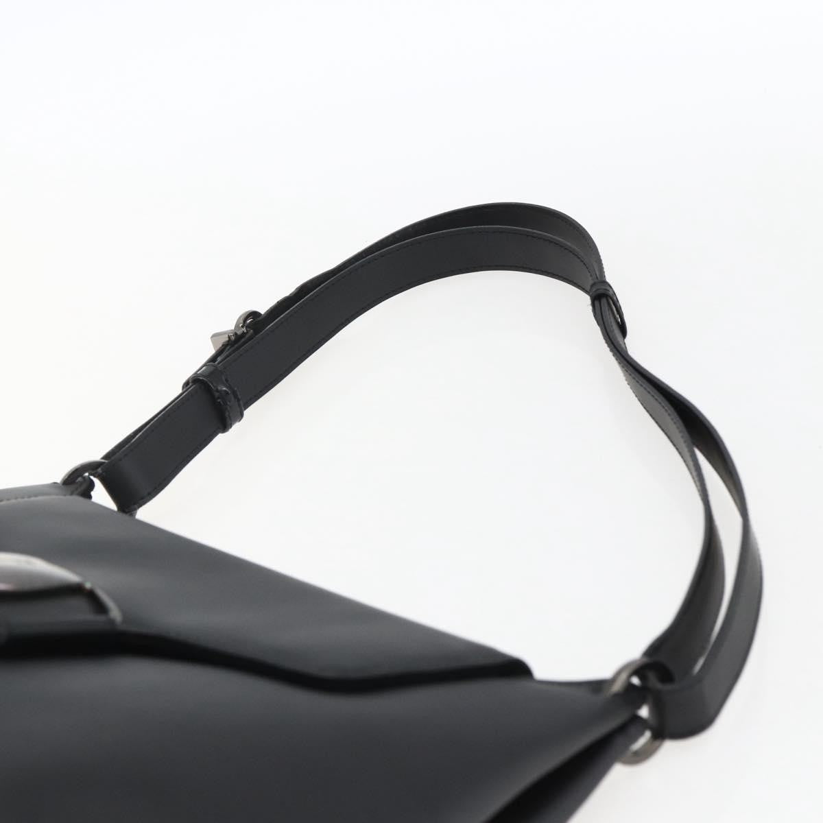 Salvatore Ferragamo Vara Leather, Black, Leather, Shoulder Bag