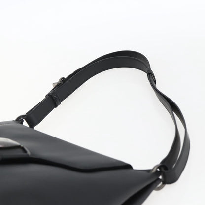 Salvatore Ferragamo Vara Leather, Black, Leather, Shoulder Bag
