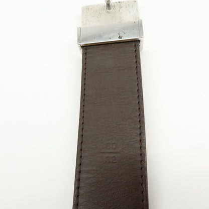 Louis Vuitton Ceinture Carre Belt Damier, Brown, Canvas, Belt