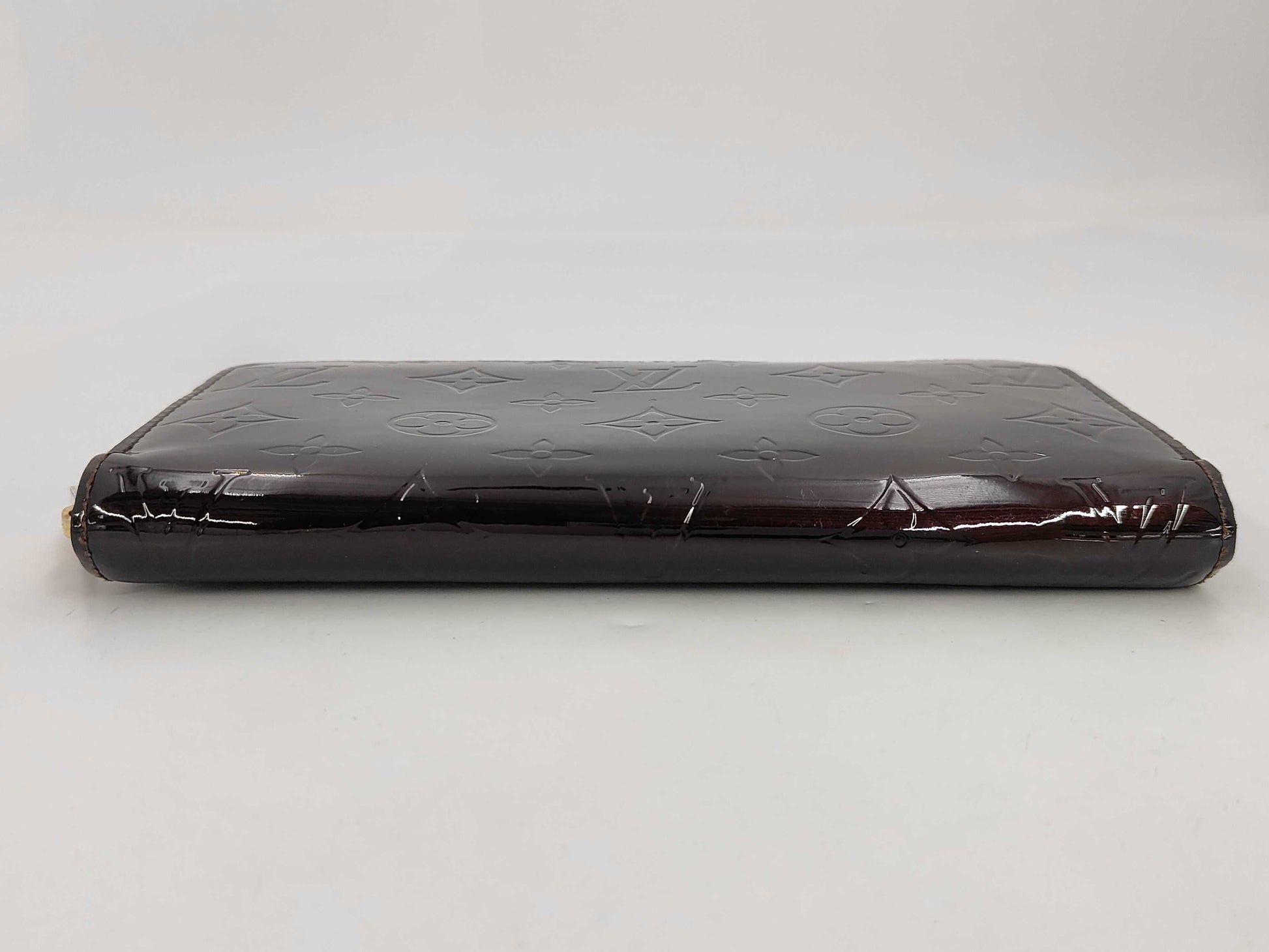 Louis Vuitton Zippy Organizer Epi Leather, Burgundy, Leather, Wallet